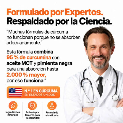 Cúrcuma con Curcumina al 95%